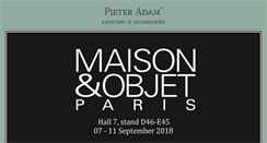 Desktop Screenshot of pieter-adam.com